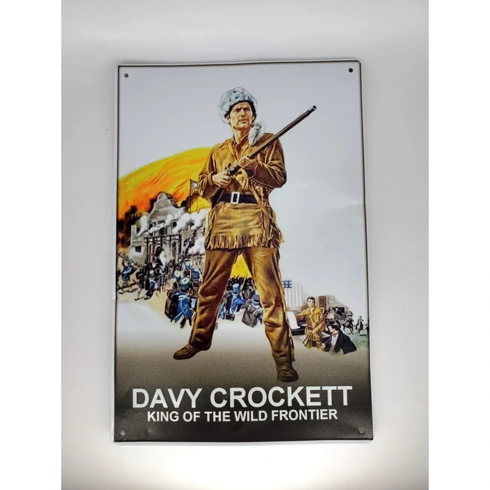 Davy Crockett‎ Decorative Tin